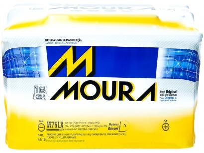 Bateria de Carro Moura Green Energy - 75Ah 12V Positivo 75LX MGE