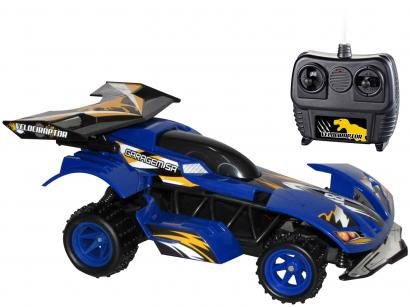Carrinho de Controle Remoto Garagem SA - Velociraptor 7 Funções Candide Azul
