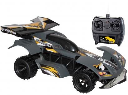 Carrinho de Controle Remoto Garagem SA - Velociraptor 7 Funções Candide Preto