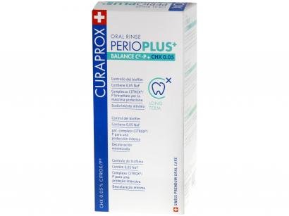 Enxaguante Bucal Curaprox sem Álcool Perio Plus+ - Balance 200ml
