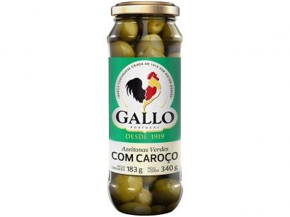 Azeitona Verde com Caroço Gallo - 183g