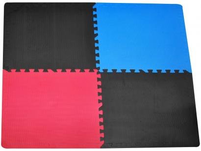 Tatame EVA 10mm Yoga Pilates Yins YS38010 - Colorido 4 Peças