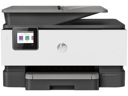 Impressora Multifuncional HP OfficeJet Pro 9010 - Jato de Tinta Colorida Wi-Fi USB