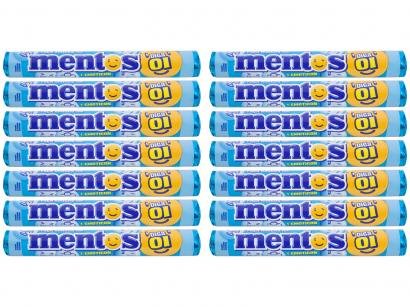 Bala Mentos Mint Mint 608g Display 16 Unidades