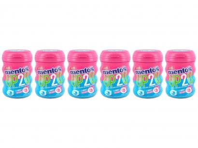 Goma de Mascar Mentos Pure Fresh Tutti-Frutti - Menta sem Açúcar 56g Display 6 Unidades