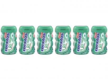 Goma de Mascar Mentos Pure Fresh Wintergreen - sem Açúcar 552g Display 6 Unidades