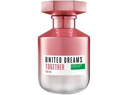 Kit Perfume Benetton United Dreams Together - Feminino Eau de Toilette 80ml 3 Unidades