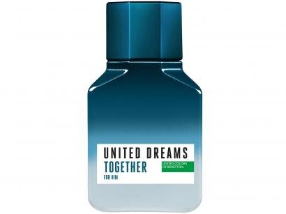 Kit Perfume Benetton United Dreams Together - Masculino Eau de Toilette 100ml 3 Unidades