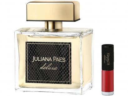 Kit Perfume Juliana Paes Deluxe Feminino - Deo Parfum 100ml com Esmalte e Necessaire