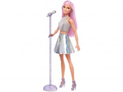 Boneca Barbie Profissões Cantora Pop Star - com Acessórios Mattel