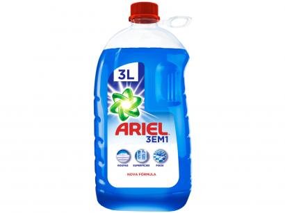Detergente Líquido Multiuso Ariel 3 em 1 - 3L