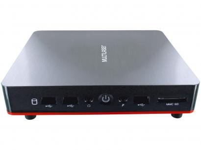 Mini PC Multilaser Urban Red Intel Core i3 4GB - 120GB SSD Windows 10