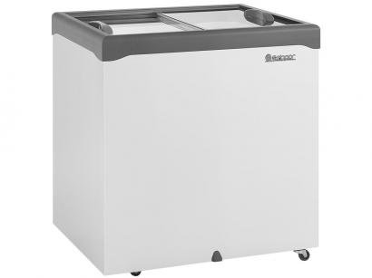 Conservador/Refrigerador Gelopar GHDE-220H - Horizontal 220L 2 Portas