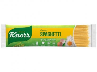 Macarrão Espaguete Sêmola com Ovos Knorr Seco - Spaghetti 500g
