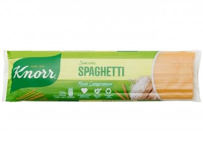 Macarrão Espaguete de Sêmola Knorr Seco - sem Ovos Spaghetti 500g