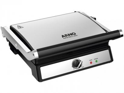 Grill Arno Super GGRA Retangular 1200W - Antiaderente com Coletor de Gordura