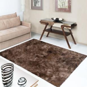 Tapete Liso Felpudo Retangular Bella 140x200cm - Jolitex