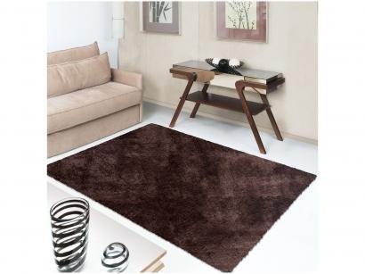Tapete Liso Felpudo Retangular Bella 140x200cm - Jolitex