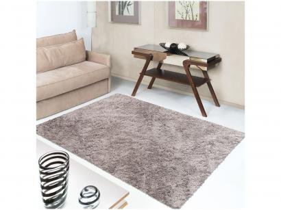 Tapete Liso Felpudo Retangular Bella - 200x250cm Jolitex