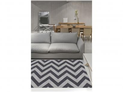 Tapete Zig Zag Retangular Elegance - 140x200cm Jolitex