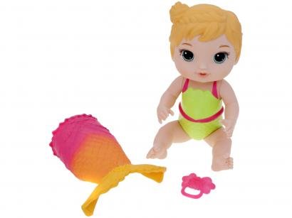 Boneca Baby Alive Linda Cauda Loira com Acessórios - Hasbro