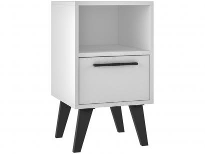 Mesa de Cabeceira Pé Palito 1 Gaveta - BRV Móveis Wood BPP 215-205