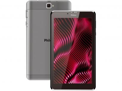 Tablet Philco PTB7RSG 7" 3G Wi-Fi 16GB - Android 9 Quad-Core com Câmera Integrada