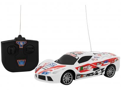 Carrinho de Controle Remoto Motor Sport 7 Funções - CKS Branco