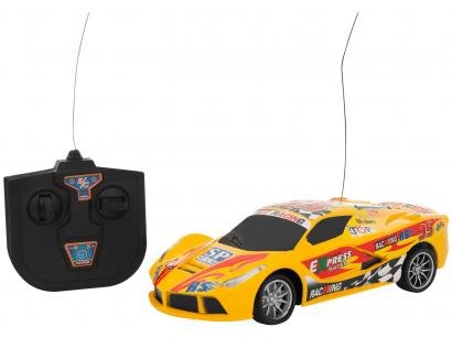 Carrinho de Controle Remoto Motor Sport 7 Funções - CKS Amarelo