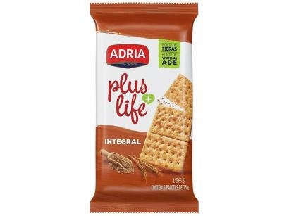 Biscoito Salgado Integral Plus Life Adria - 156g