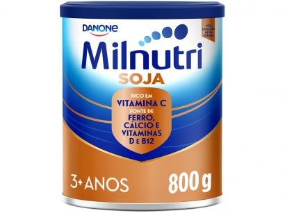 Pó para Preparo de Bebida de Soja Infantil - Milnutri Original Premium+ Soja sem Lactose 800g