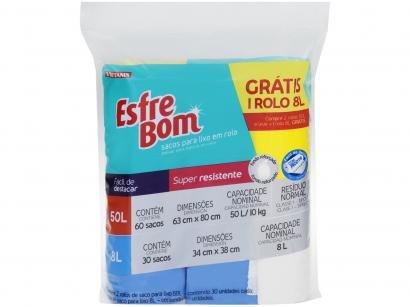 Kit Saco de Lixo EsfreBom em Rolo