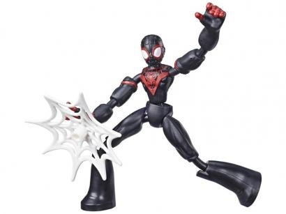 Boneco Homem-Aranha Marvel Miles Morales - Bend and Flex Hasbro