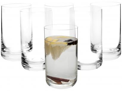 Jogo de Copos de Cristal 290ml 6 Peças Oxford - Classic 3400