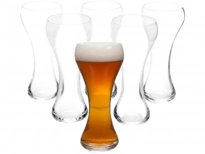 Jogo de Copos de Cristal para Cerveja 600ml - 6 Peças Oxford Weizen Classic 7000