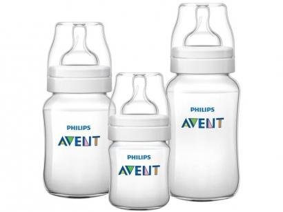 Kit Mamadeira Philips Avent SCD372/03 - 3 Unidades