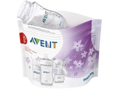 Saco Esterilizador para Micro-ondas Philips Avent - SCF297/05 5 Peças
