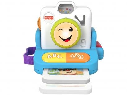 Brinquedo Educativo Fotografia Câmera Sorrisos e - Aprendizagem Emite Som Fisher-Price