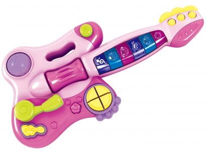 Guitarra de Brinquedo - Minha Primeira Guitarra Elétrica Multikids Baby