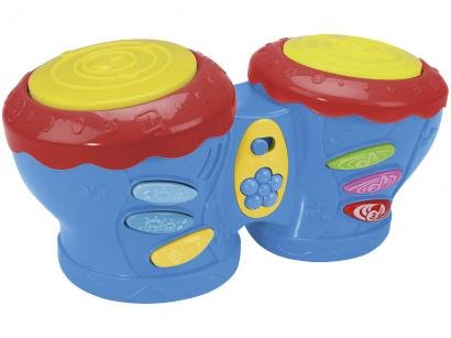 Tambor de Brinquedo Mundo Mágico Tim Tom - Xplast
