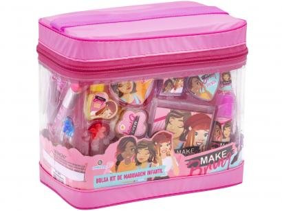 Kit Maquiagem Infantil Make Brinq Polibrinq - 20 Peças