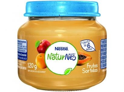 Papinha NaturNes Frutas Sortidas 120g - A Partir de 6 Meses