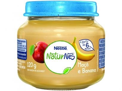 Papinha NaturNes Maçã e Banana 120g - A Partir de 6 Meses