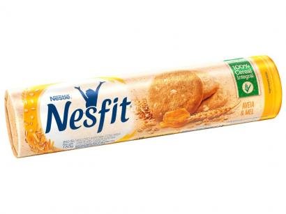 Biscoito Seco e Doce Aveia e Mel Integral - Nesfit 160g