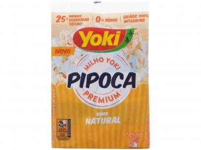 Pipoca de Micro-ondas Yoki Natural 50g