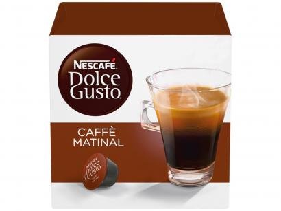 Cápsula de Café Nescafé Arábica e Robusta - Caffè Matinal Dolce Gusto 16 Cápsulas