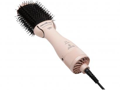 Escova Secadora Britânia 1300W Luz Infrared - Cerâmica Íons Turmalina 2 Velocidades Soft BEC07R