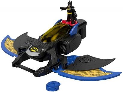 Imaginext Batwing Lançador de Projéteis - DC Super Friends com Acessórios Fisher-Price