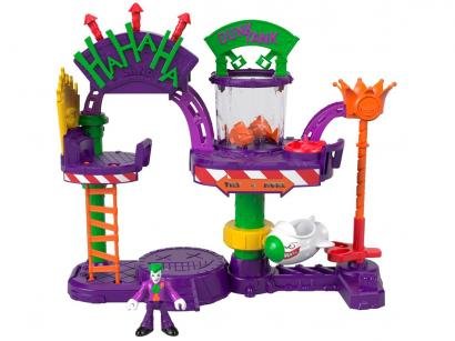 Imaginext DC Comics A Fábrica de Risada do Coringa - com Acessórios Fisher-Price
