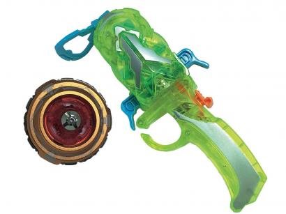 Pião de Batalha Candide Infinity Nado com Lançador - Ultimate Force Deluxe Non-Stop Battle